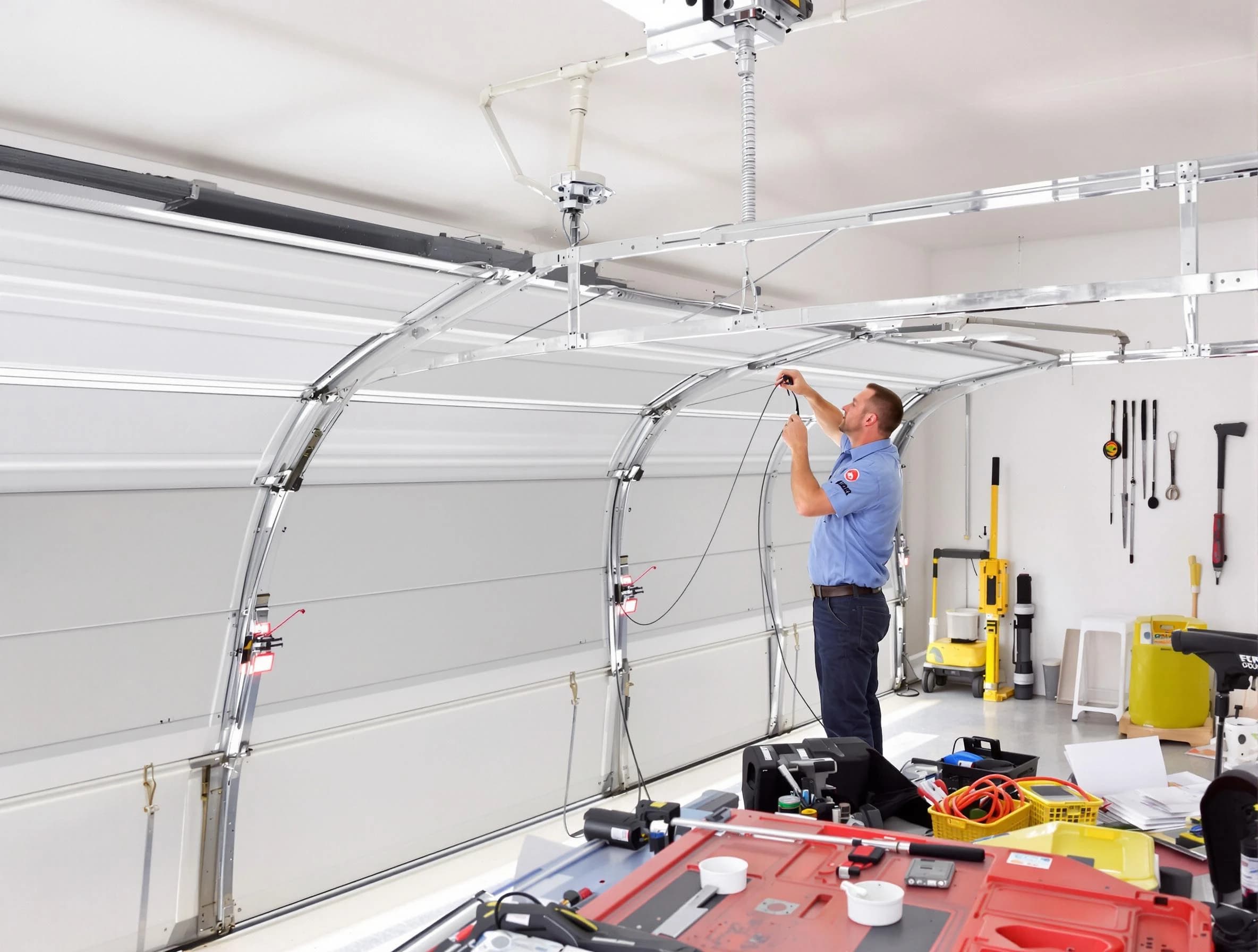 Garage door cable repair service by West Bountiful Garage Door Repair in West Bountiful