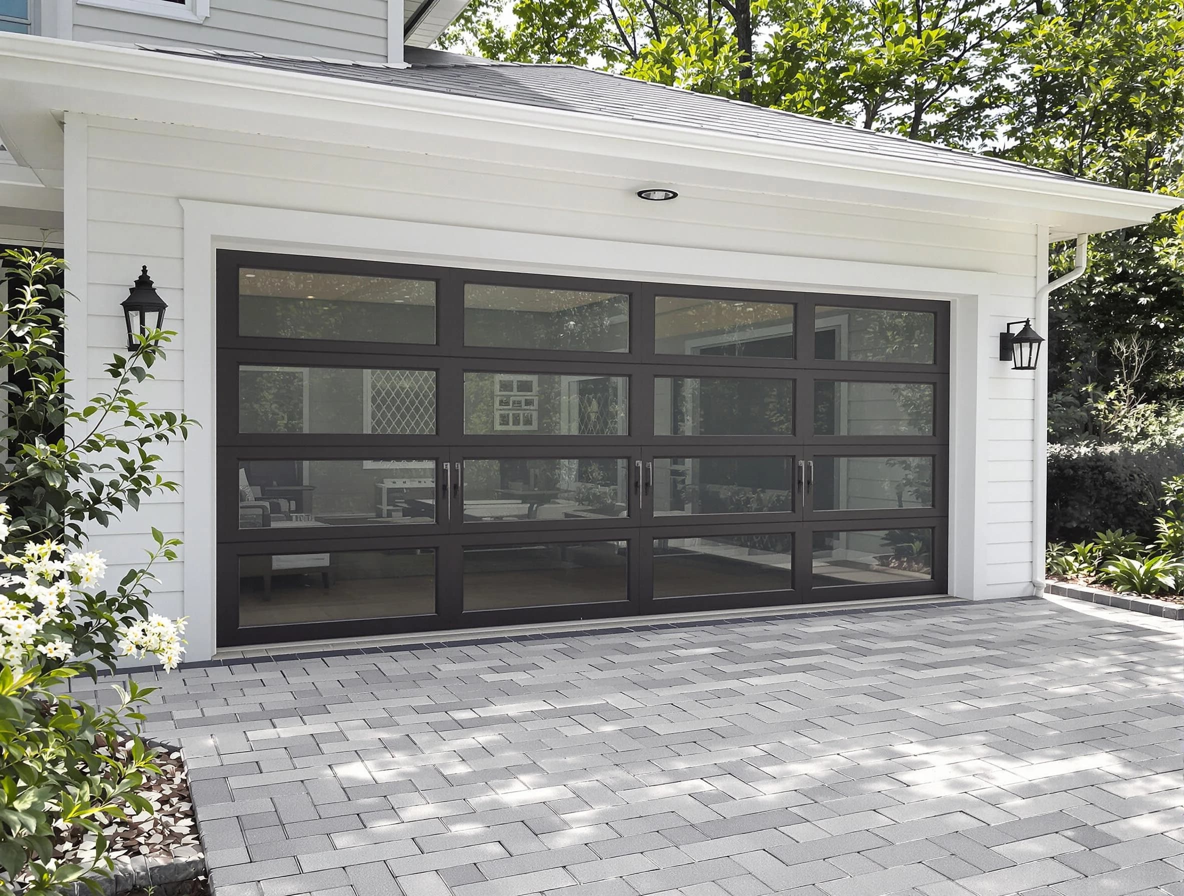 West Bountiful Garage Door Repair design specialist presenting custom garage door options to West Bountiful homeowner