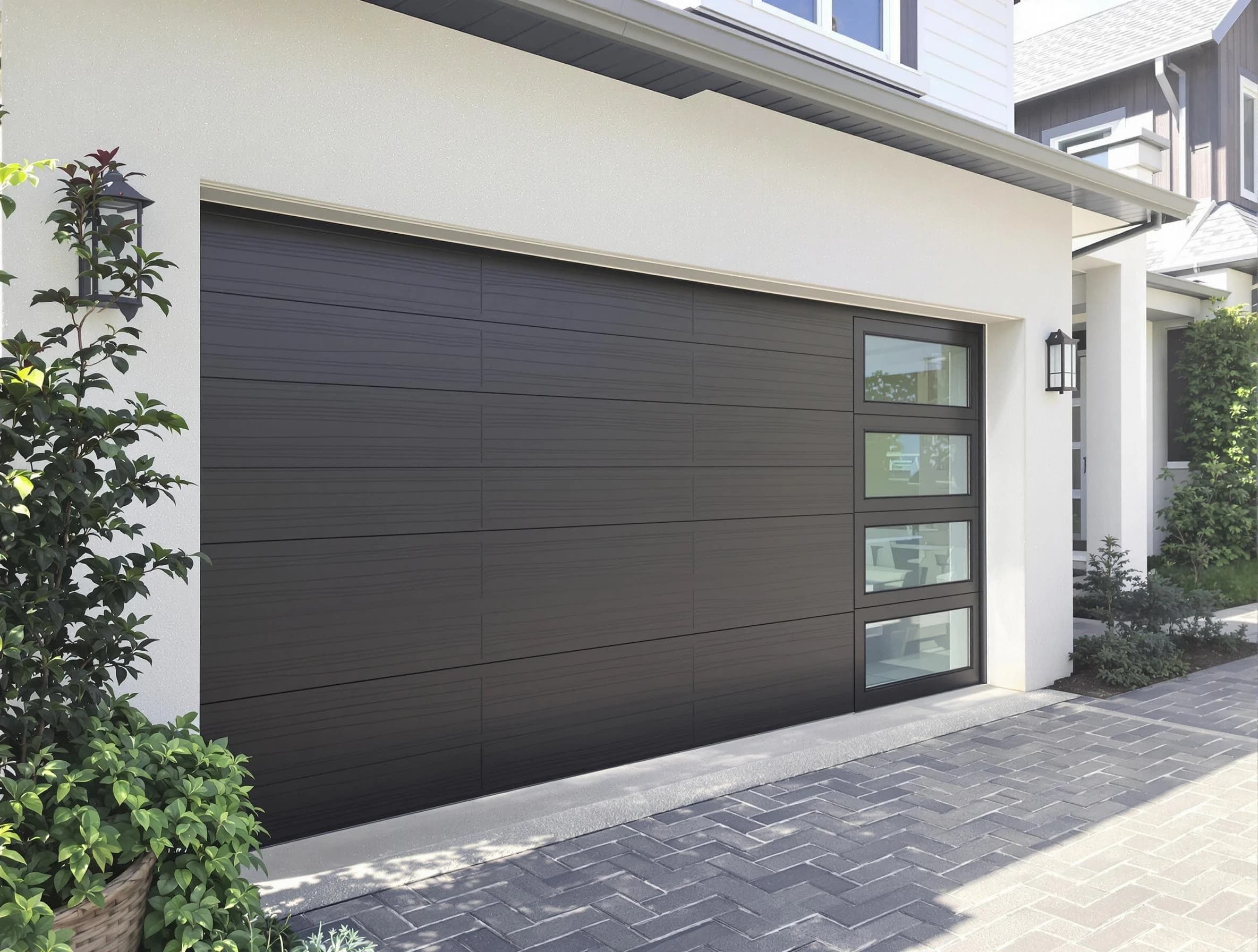 Custom garage door installation by West Bountiful Garage Door Repair in West Bountiful