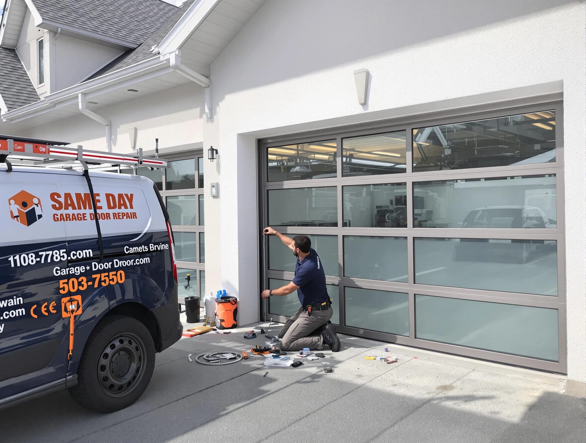 Same-day garage door repair service by West Bountiful Garage Door Repair in West Bountiful