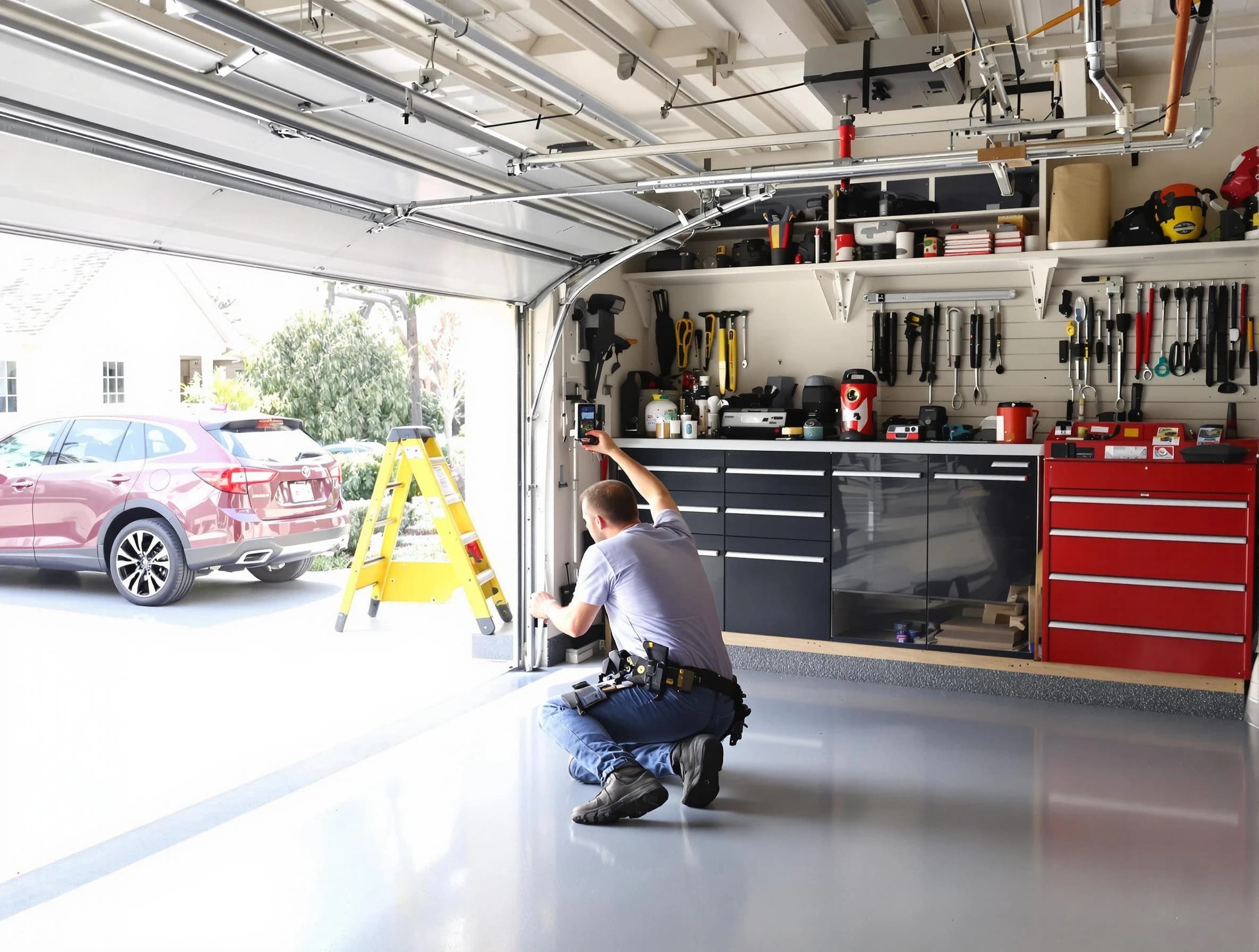 Local garage door repair service by West Bountiful Garage Door Repair in West Bountiful