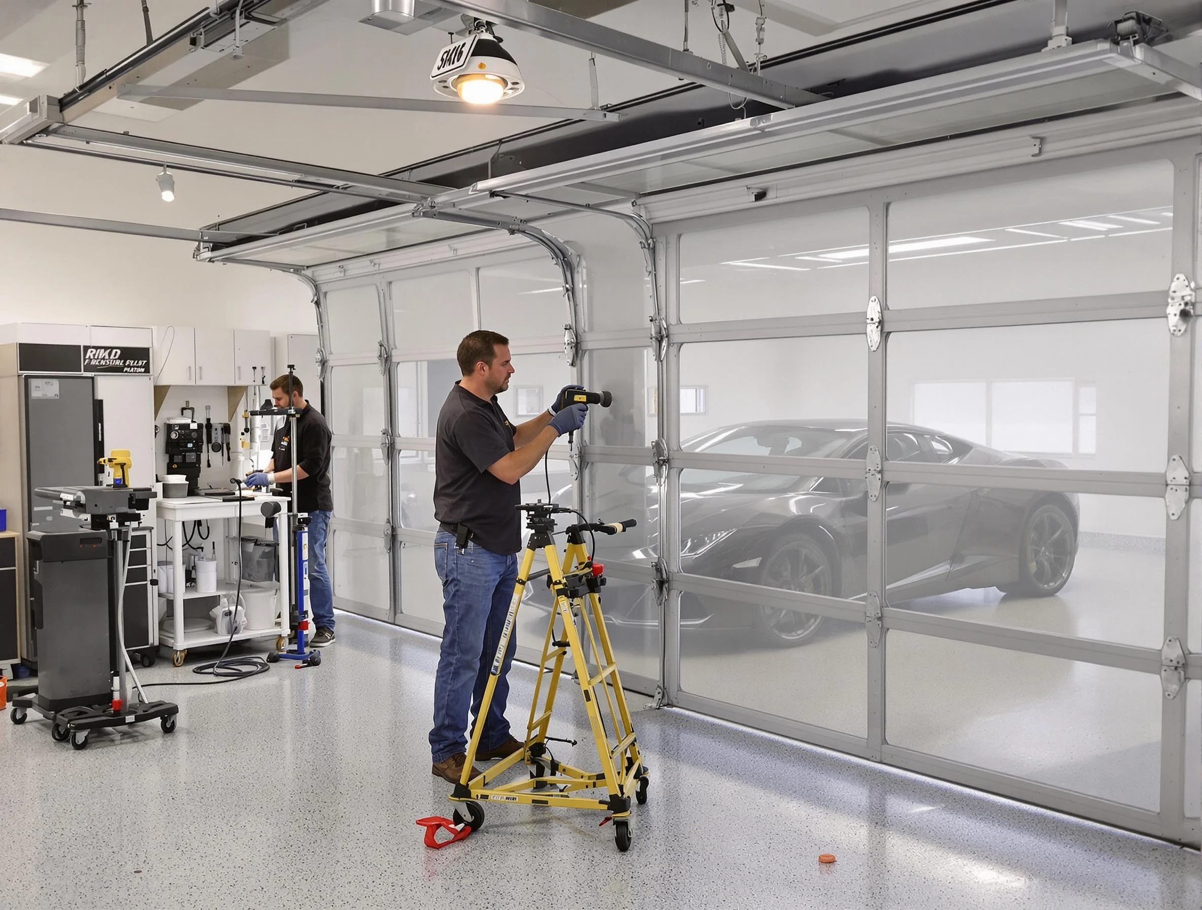 Garage Door Dents Repair in West Bountiful