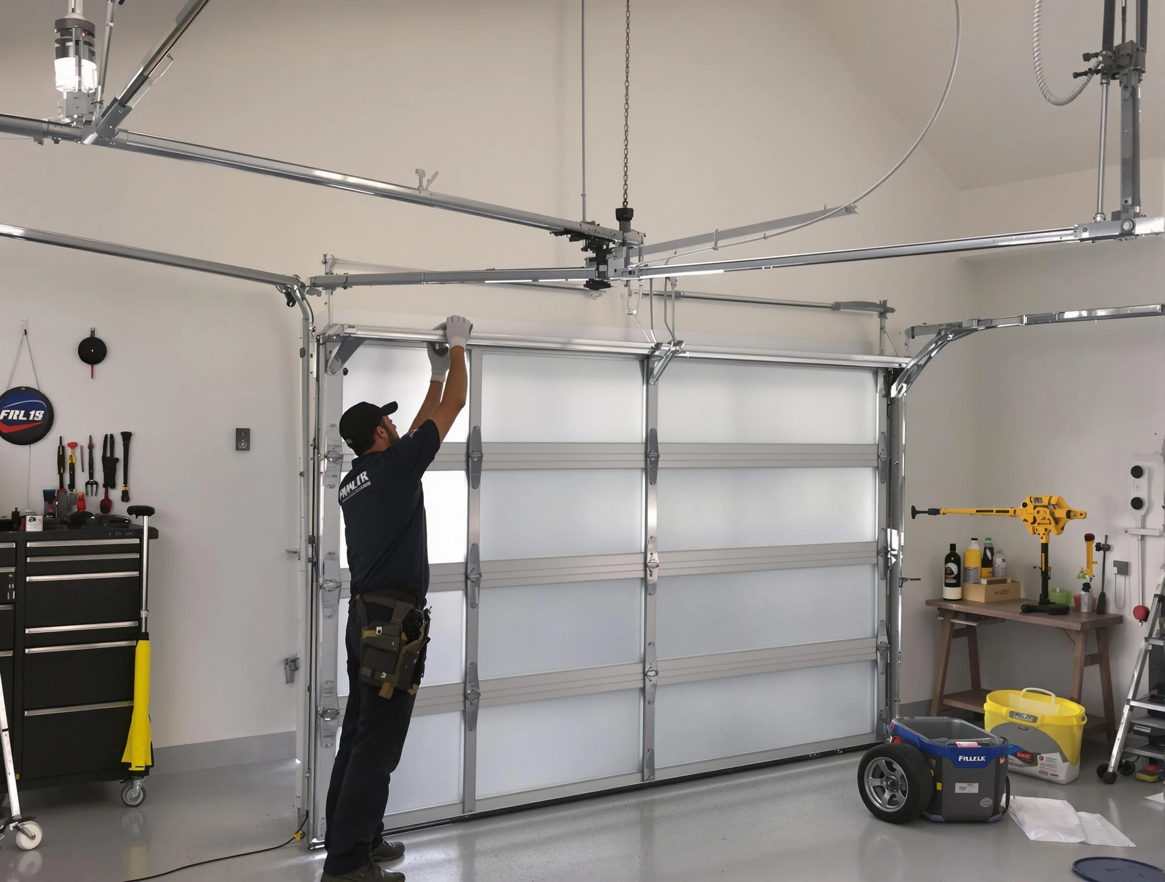 West Bountiful Garage Door Repair certified team performing precision garage door installation in West Bountiful