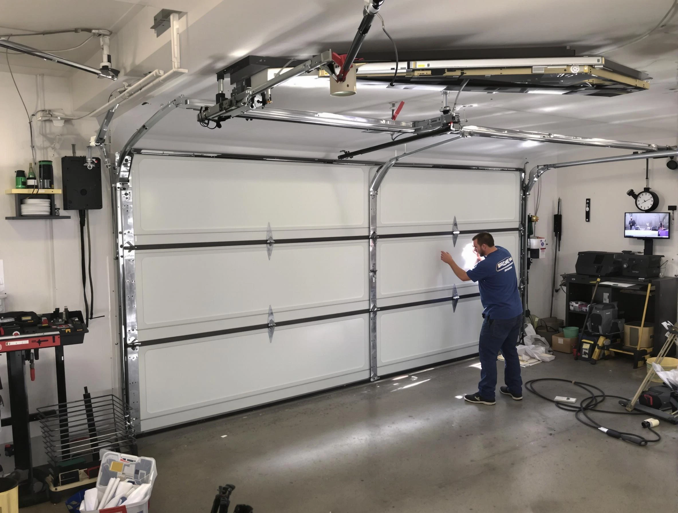 Professional garage door repair service by West Bountiful Garage Door Repair in West Bountiful