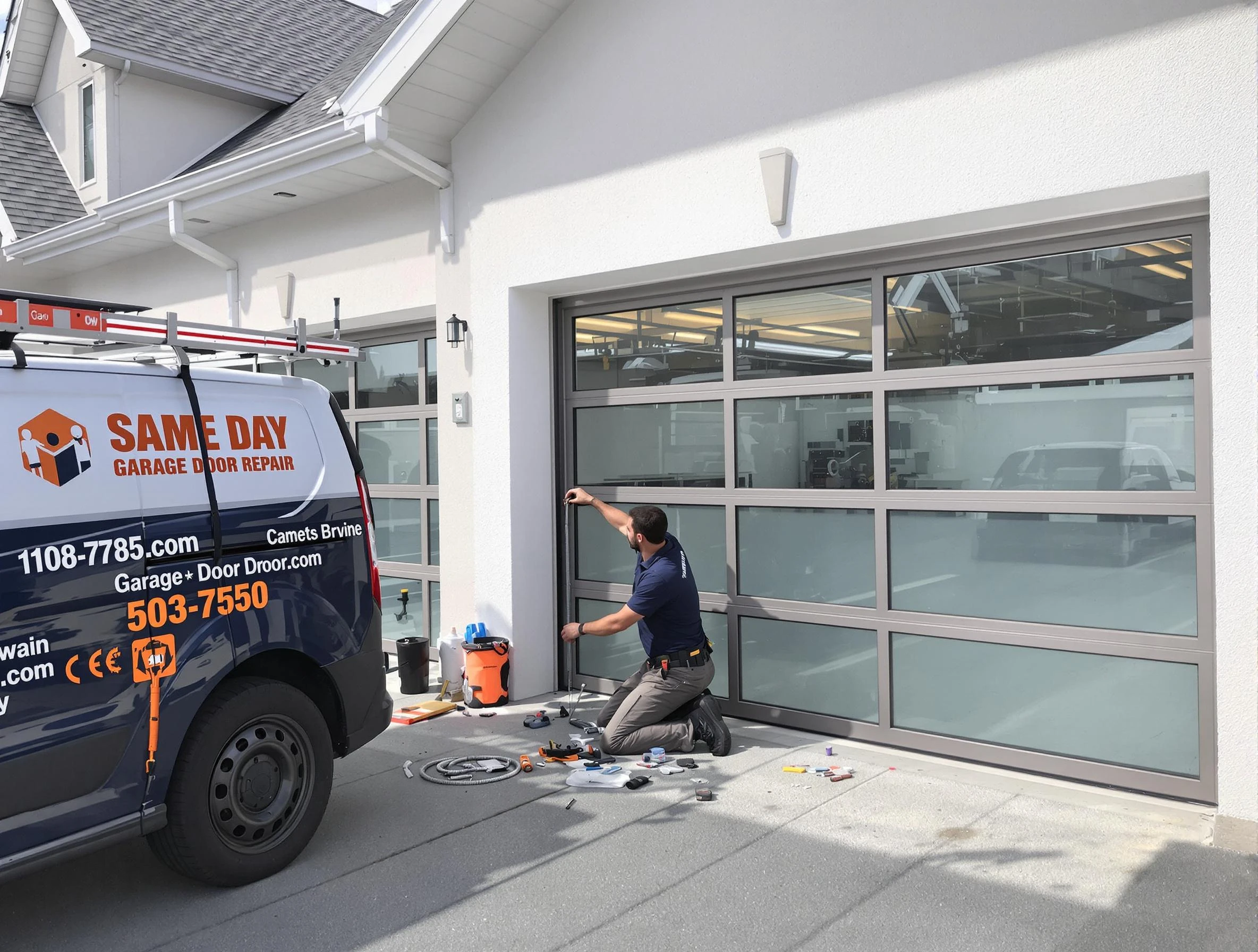 Same-day garage door repair service by West Bountiful Garage Door Repair in West Bountiful